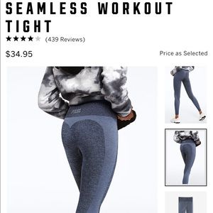 PINK seamless workout tight Victoria’s Secret